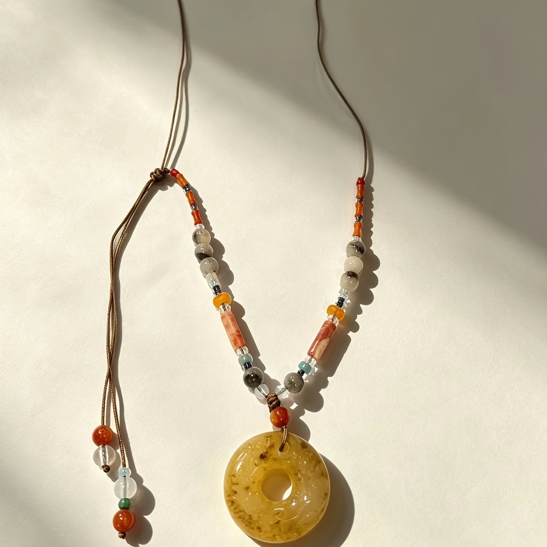 Vintage Zen-Inspired Long Sweater Chain Necklace